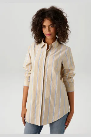 Aniston Overhemdblouse in pastel gestreept dessin - nieuwe collectie