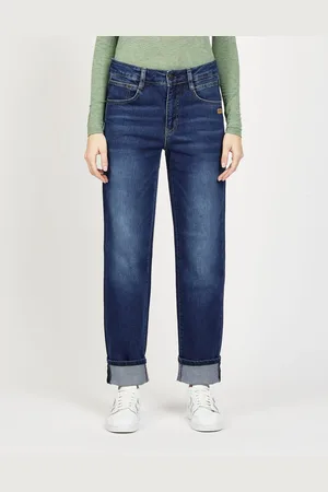 Gang Straight jeans 94SOLEY exclusief ontwerp zonder opgerolde pijpen