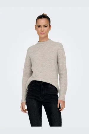 ONLY Gebreide trui ONLCAMILLA O-NECK L/S PULLOVER KNT