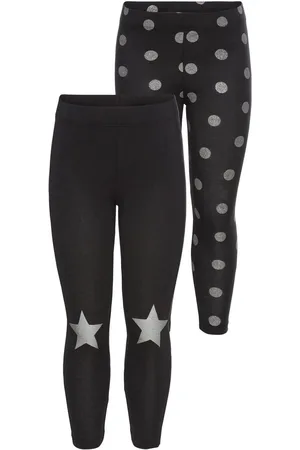 Kidsworld Legging 2-pack leggings, met sterrenprint (set, 2-delig)