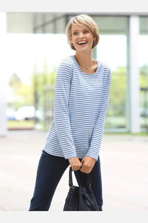 Classic Basics Shirt met lange mouwen Gestreept shirt (1-delig)