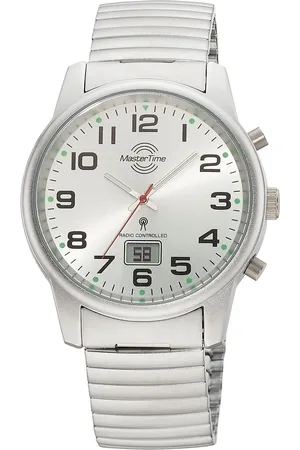 Master Time Radiografisch horloge Super Power Armbanduhr, quartzhorloge, heren, datum, verlichtte wijzers, flexband, trekband