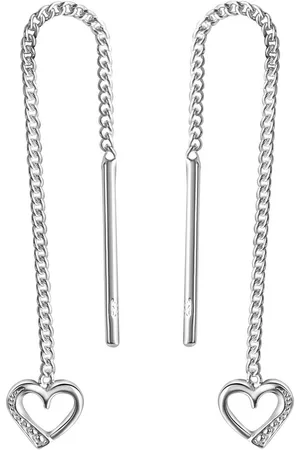 Firetti Paar oorhangers Sieraad Geschenk, Oorbellen Hart, 925