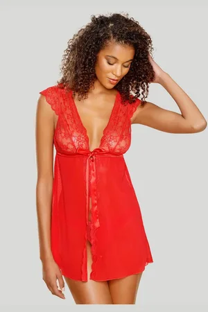 Jette Joop Negligé in transparante look, sexy lingerie, verleidelijke onderkleding