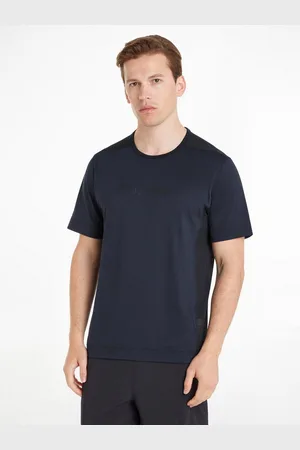 Calvin Klein Shirt met korte mouwen met een ronde hals