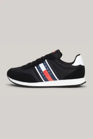 Tommy Hilfiger Sneakers TJM RUNNER CASUAL ESS vrijetijdsschoen, lage schoen, veterschoen met zijlogo-vlag