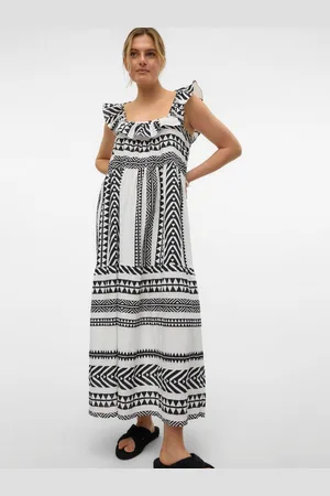 VERO MODA Maxi-jurk VMDICTHE SL ANKLE DRESS WVN GA