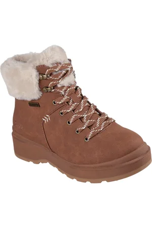 Skechers Winterlaarzen PARK CITY trekking laarzen, veterschoenen met warme voering