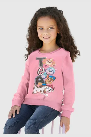 Paw Patrol Lang sweatshirt met groot team - -print