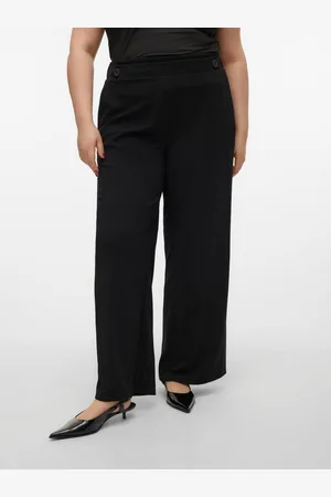 VERO MODA Pantalon VMCLIVA HW WIDE PANT CUR NOOS