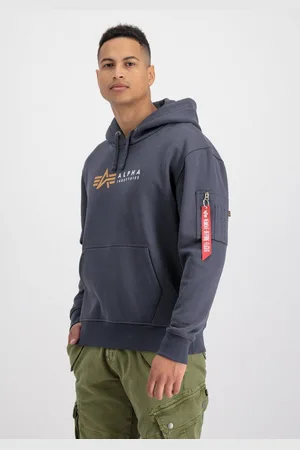 Alpha Industries Hoodie Men - Hoodies Alpha Label Hoodie