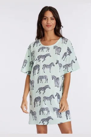 VIVANCE DREAMS Nachthemd mt animal alloverprint