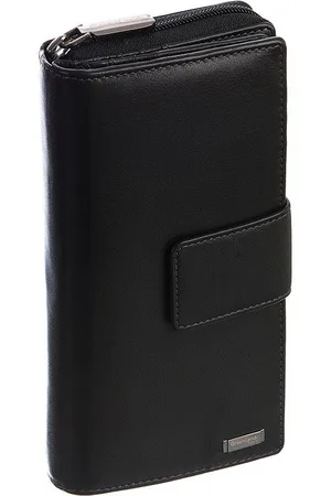 Greenland Portemonnee Black Nappa met rfid-bescherming