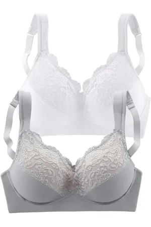 Petite Fleur Soft-bh zonder beugels met comfortabele schouderbandjes (Set van 2)