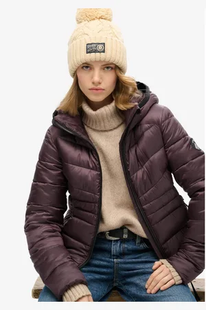 Superdry Gewatteerde jas HOODED FUJI QUILT PADDED JKT