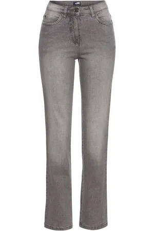 ARIZONA Rechte jeans Annett comfortabele pasvorm, 5-pocket-stijl, hoge taille