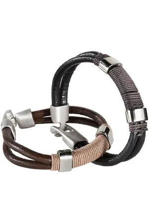 Firetti Armband set Coole look met zirkoon (synthetisch) (set, 2-delig)