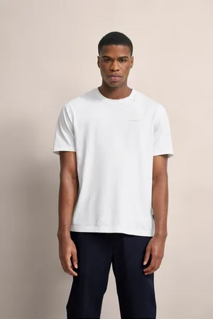 Bugatti T-shirt eenkleurig en met ronde hals