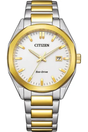 Citizen Solarhorloge BM7620-83A Horloge, herenhorloge, datum, stalen armband