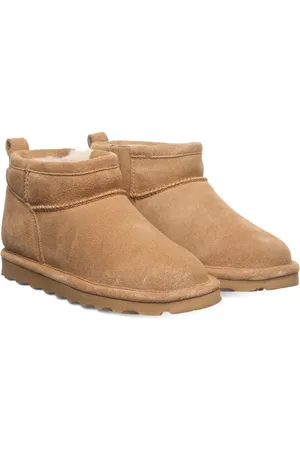 Bearpaw Winterlaarzen SHORTY YOUTH winterlaarzen, instaplaarzen, kinderschoenen met schapenwol
