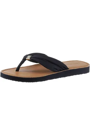 Tommy Hilfiger Teenslippers TH ELEVATED BEACH SANDAL , zomerschoen, comfortabele schoen, flats, slippers met th-sieraandeel