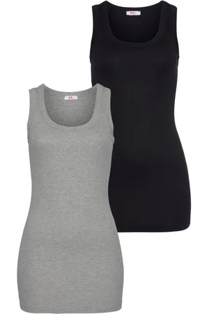 FLASHLIGHTS Tanktop in een lang model (2-delig, Set van 2)