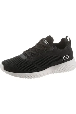 Skechers Sneakers BOBS SQUAD - TOUGH TALK Vrijetijdsschoen, lage schoen, veterschoen met skech-knit