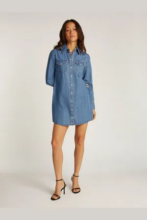 Tommy Hilfiger Jurk REGULAR WESTERN DRESS