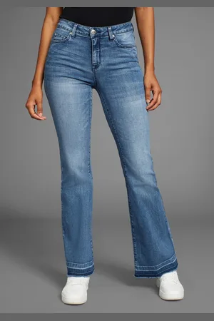 KangaROOS Wijde jeans Flare wijde jeans met hoge taille