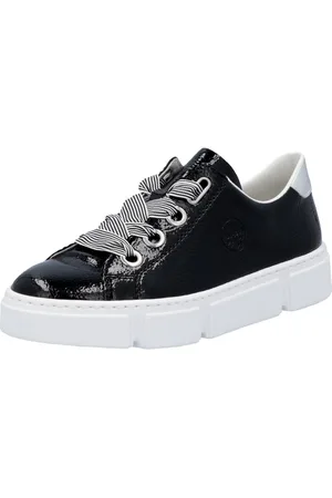 Rieker Sneakers met trendy veters, vrijetijdsschoen, lage schoen, veterschoen