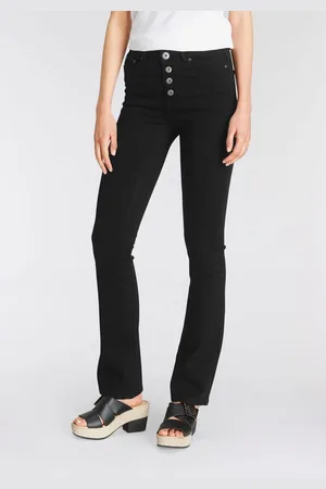 ARIZONA Bootcut jeans Ultra Stretch hoge taille, uitlopende pasvorm
