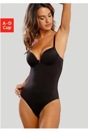 Lascana Push-up-body voor een prachtig decolleté van zijdeachtige microvezel, basisondergoed