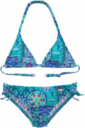 Buffalo Triangelbikini Shari Kids folklore-print