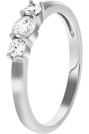 Firetti Ring Sieraad cadeau 925 zilveren ring trilogie