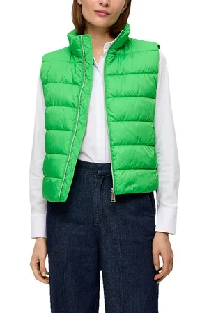 QS by s.Oliver Bodywarmer met opstaande kraag