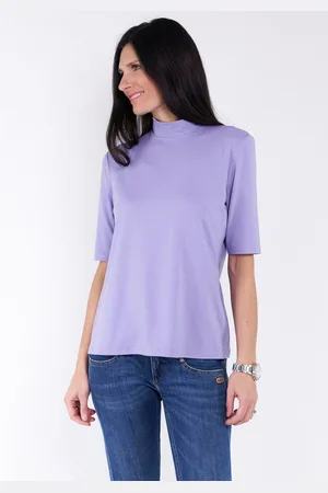 Seidel Moden Shirt met staande kraag in heuplengte, made in germany