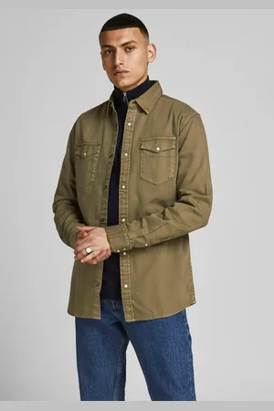 JACK & JONES Jeans overhemd SHERIDAN SHIRT