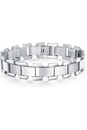 Firetti Schakelarmband Sieraad cadeau klassiek staal, mannelijk