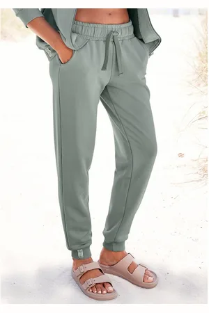 Lascana Sweatbroek Relaxbroek van biologische katoen, loungewear