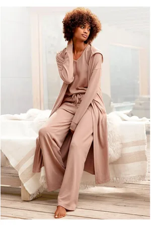 Lascana Lang vest van zacht breiwerk, loungewear