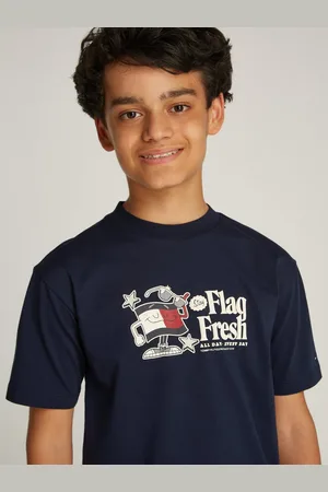 Tommy Hilfiger T-shirt FLAG FUN TEE SS