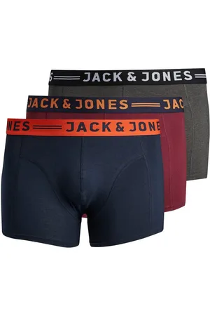 JACK & JONES Boxershort JACLICHFIELD TRUNKS NOOS 3 PACK PLS (set, 3 stuks)