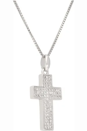 Firetti Ketting met hanger Sieraad cadeau 925 halssieraad halsketting Venetiaanse kruis