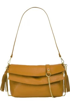 Samantha Look Schoudertas echt leer, made in italy