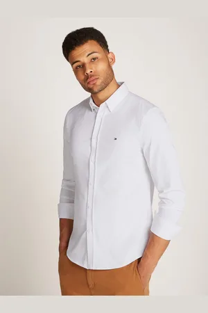 Tommy Hilfiger Businessoverhemd PERFORMANCE KNIT SOLID SF SHIRT