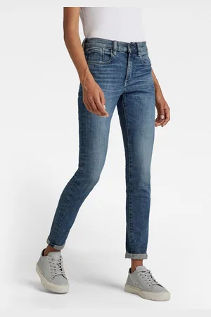 G-Star Skinny fit jeans Lhana met wellnessfactor door het stretchaandeel