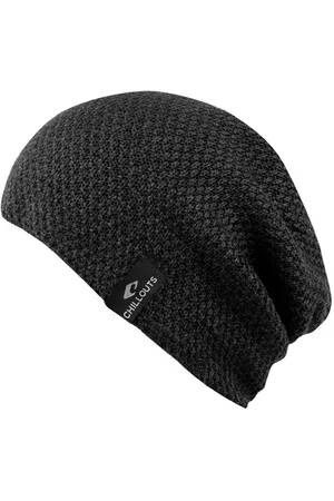 Chillouts Beanie Osaka Hat met mooi breipatroon en lichte oversized vorm