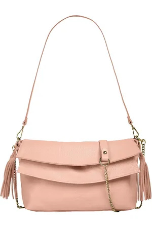 Samantha Look Schoudertas echt leer, made in italy
