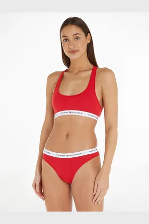 Tommy Hilfiger Bikinibroekje met logo op de tailleband