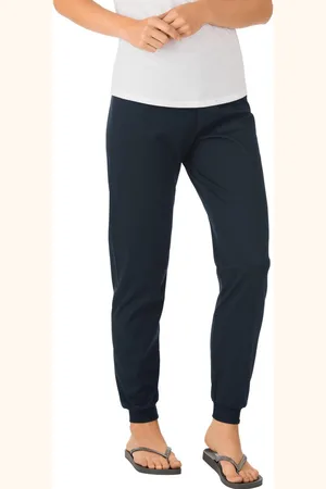 Trigema Pyjama pyjamabroek manchetten (1-delig)